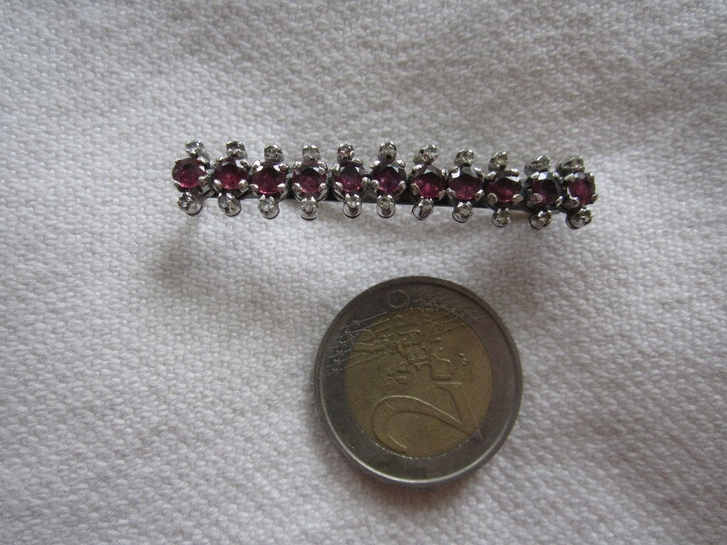20.   Schitterende oude broche, Ophalen, Overige materialen, Broche