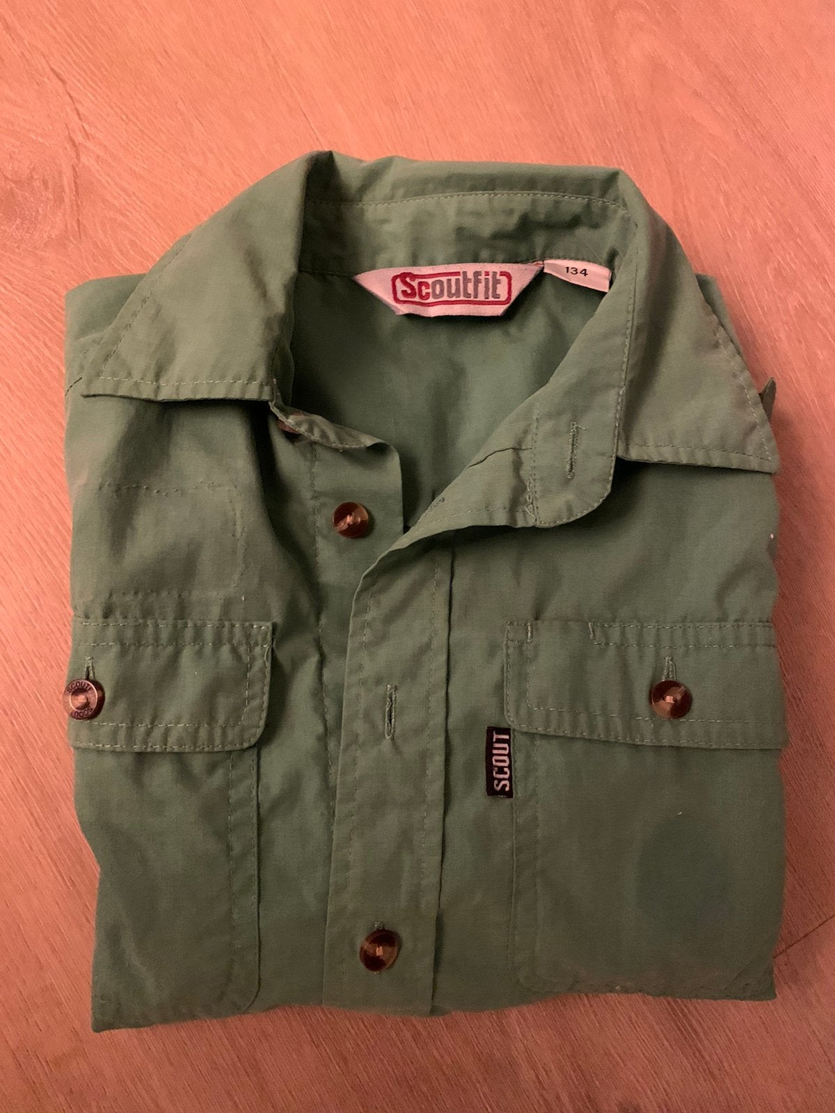 Scouting blouse (Welp/Kabouter) - maat 134, Verzamelen, Ophalen, Zo goed als nieuw, Kleding