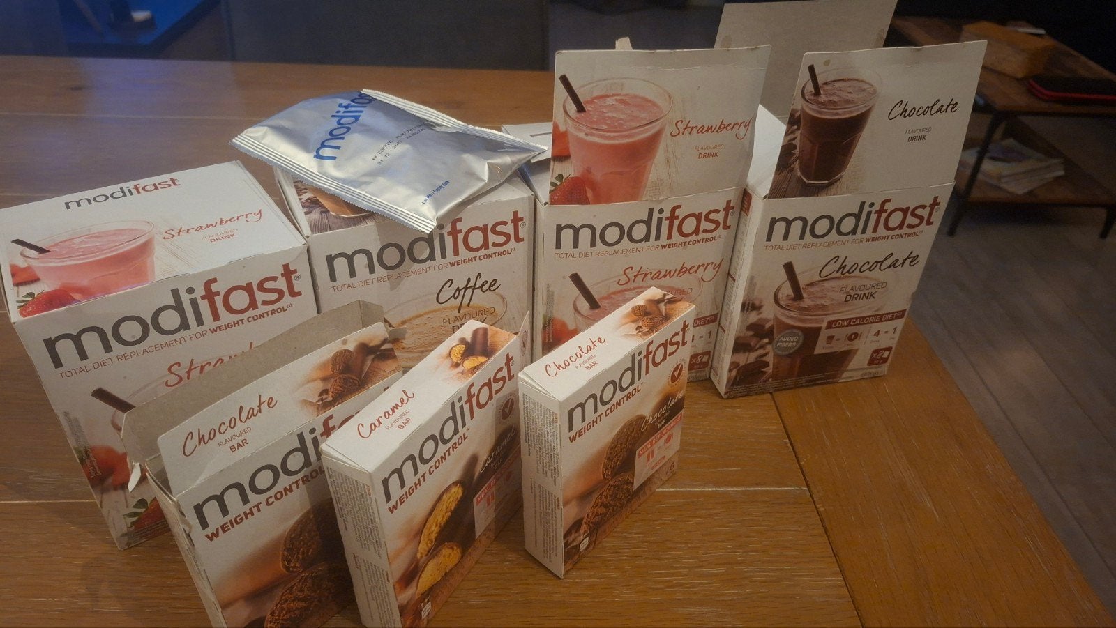 Modifast, BIEDEN, Ophalen