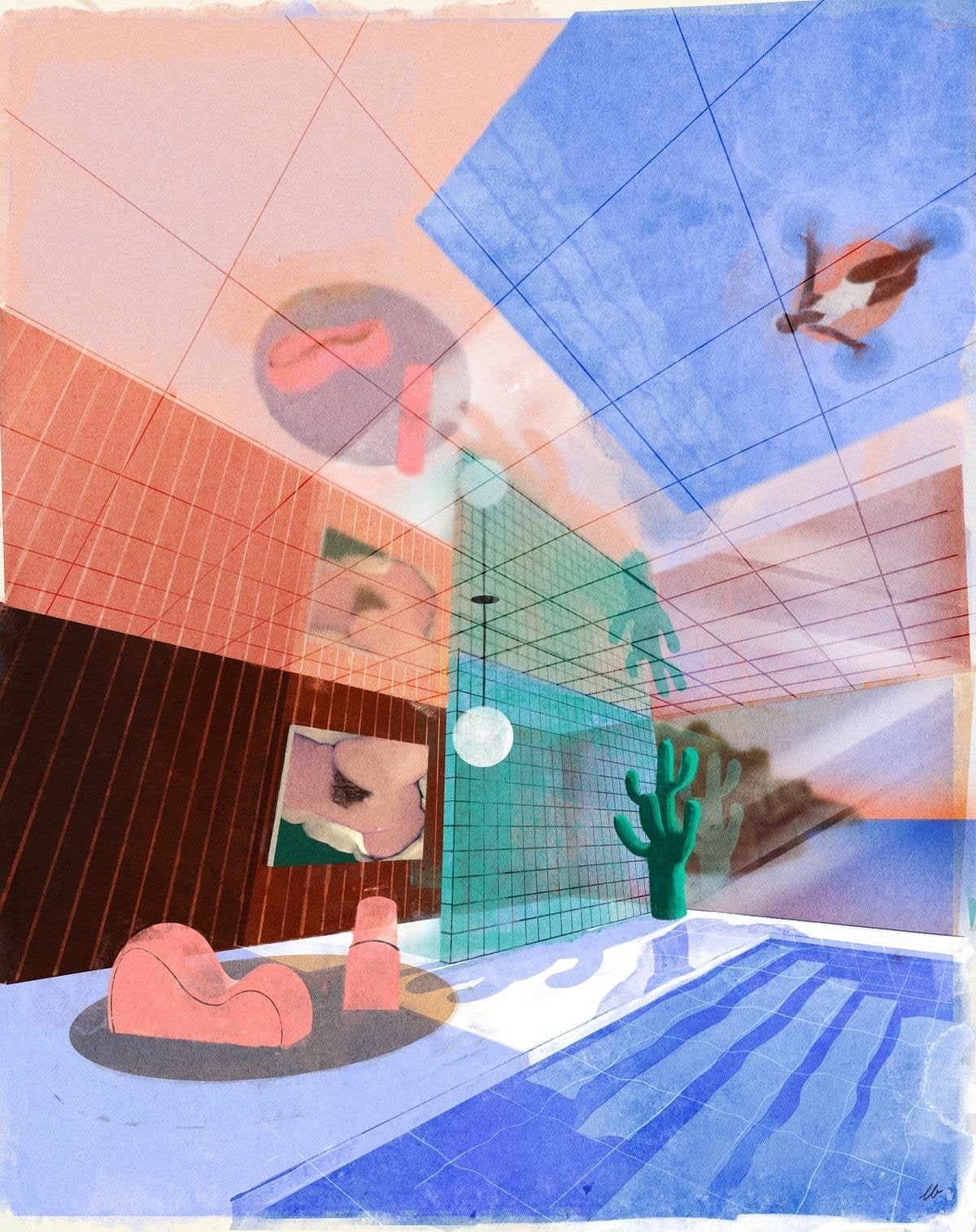 Leonie Bos - Limited Edition Print (129/165), Ophalen of Verzenden, Print, Print/reproductie, Genummerd