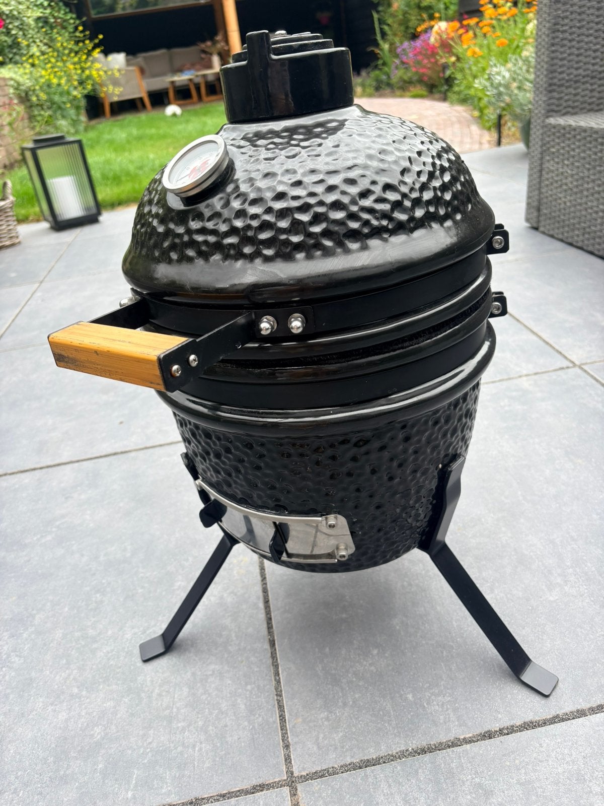 Grill Chef Mini Kamado Keramische BBQ, Ophalen, Zo goed als nieuw