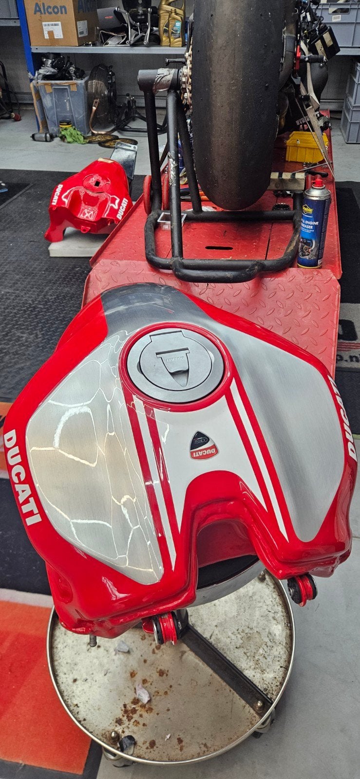Ducati Panigale R 2016 tank 1199 1299, Ophalen of Verzenden, Gebruikt