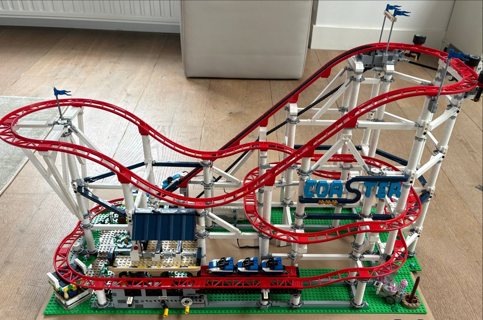 LEGO Creator Expert 10261 Achtbaan - Zo goed als nieuw, Lego, Ophalen of Verzenden, Zo goed als nieuw, Compleet