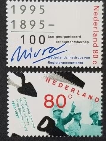 Nederland NVPH 1637 tm 1638 (pf), Postzegels en Munten, Postzegels | Nederland, Verzenden, Na 1940, Postfris