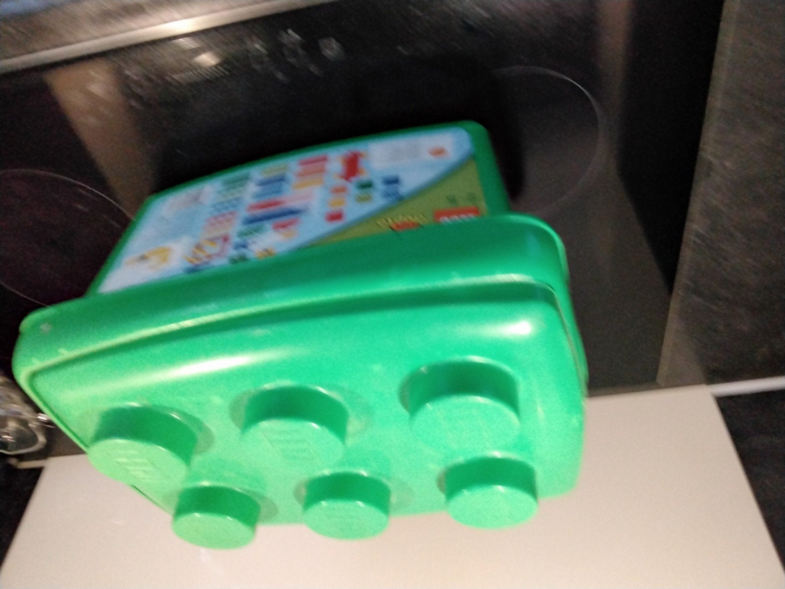 Duplo in opbergbox - diverse blokken en onderdelen, Gebruikt, Ophalen of Verzenden, Duplo, Losse stenen