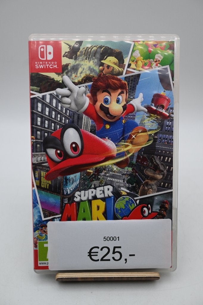 Super Mario Odyssey - Nintendo Switch, Nintendo, 1 speler, Eén computer, Zo goed als nieuw