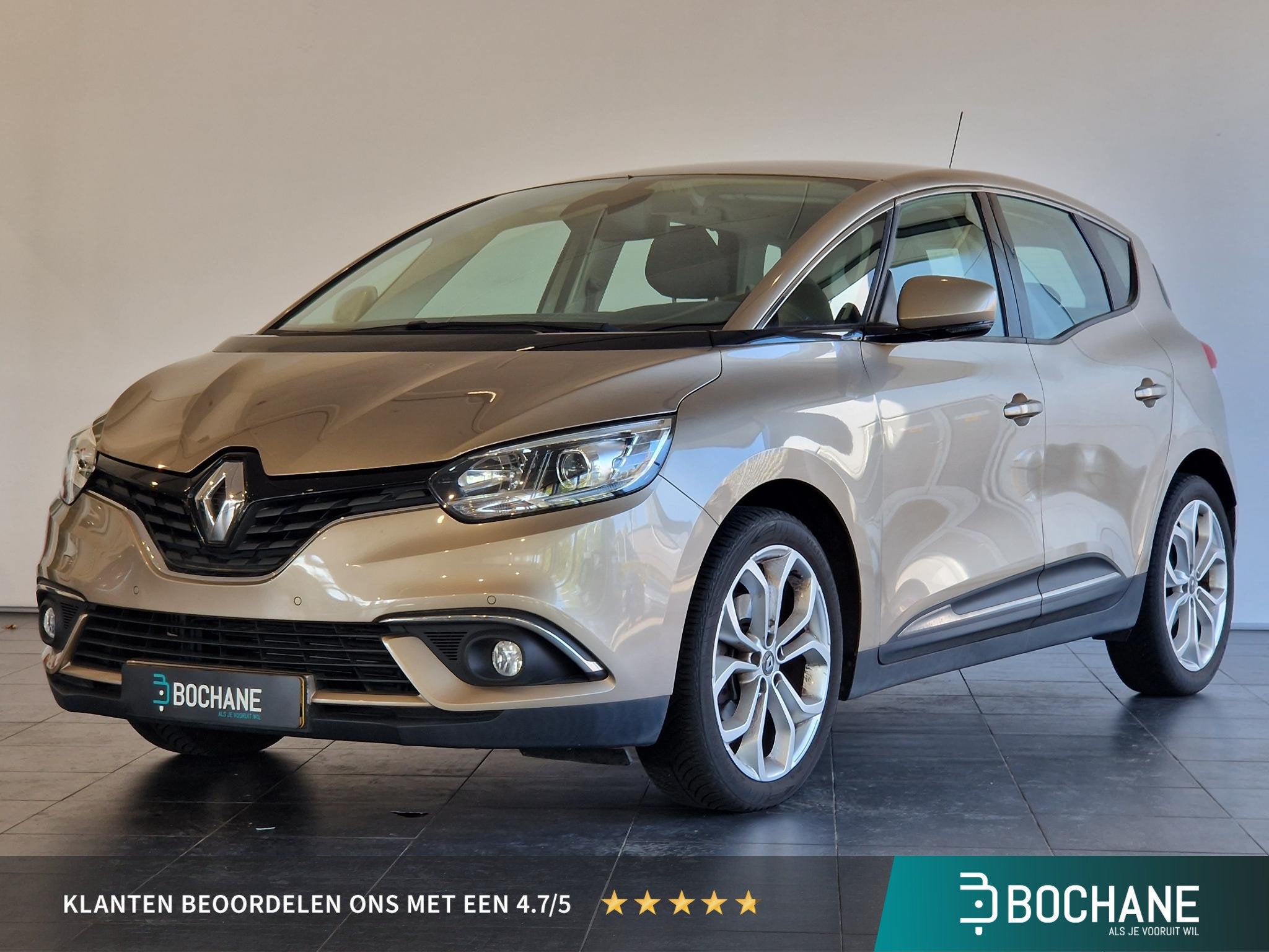 Renault Scénic 1.3 TCe Zen | NAVIGATIE | PARKEERSENSOREN VO, Auto's, Stof, Gebruikt, 4 cilinders, 116 pk
