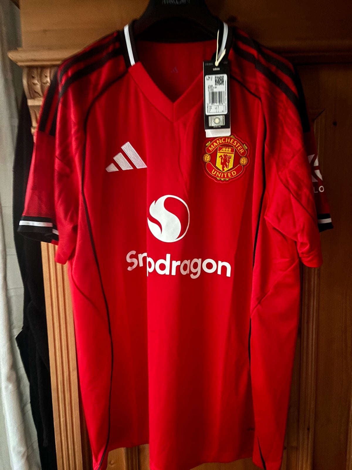 Manchester united adidas home kit bnwt L, Ophalen of Verzenden, Nieuw, Buitenlandse clubs, Shirt