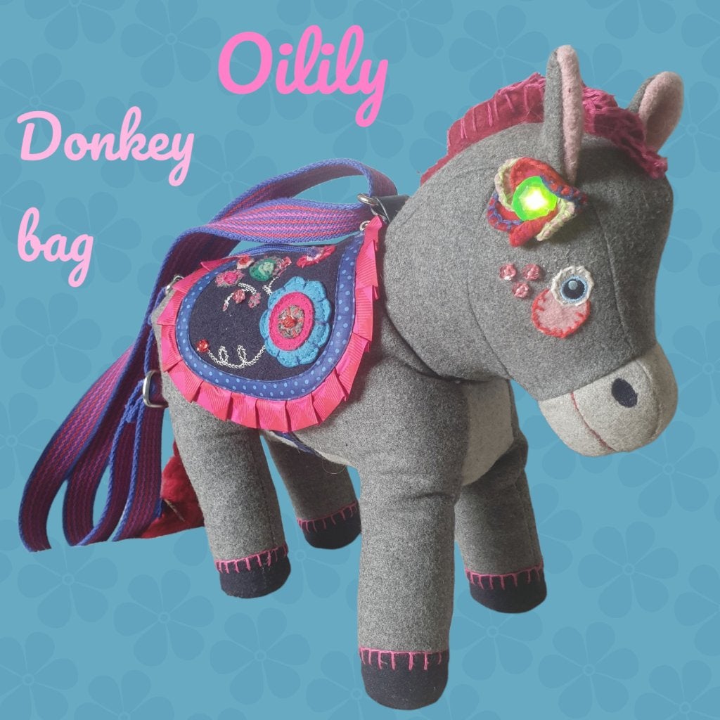 Geweldige Oilily knuffel ezel tas !  20-07, Oilily, Overige merken, -, Overige karakters