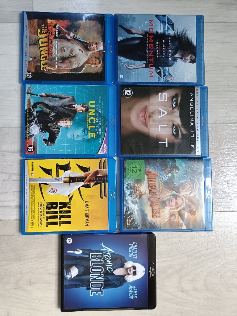 & verschillende blu ray discs, Ophalen of Verzenden, Zo goed als nieuw
