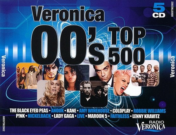 Veronica 00's Top 500 - 5 CD Boxset, Boxset, Pop, Ophalen of Verzenden, Zo goed als nieuw
