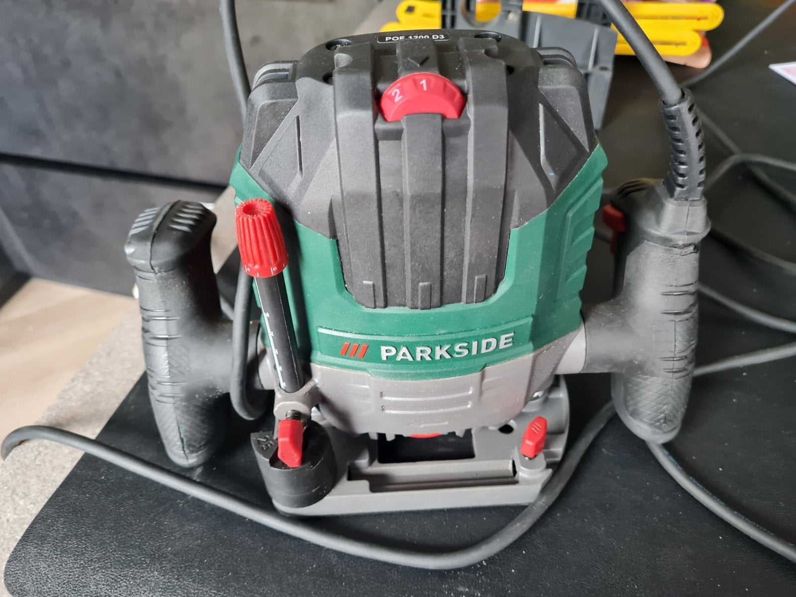Parkside POF 1200 D3 Bovenfrees, Ophalen of Verzenden, Bovenfrees, Elektrisch, Parkside