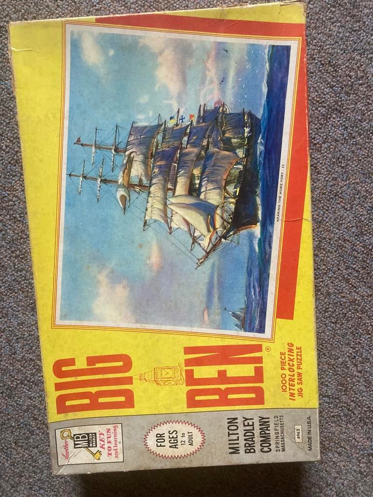 Puzzel 1000 stukjes, Ophalen of Verzenden, 500 t/m 1500 stukjes, Gebruikt