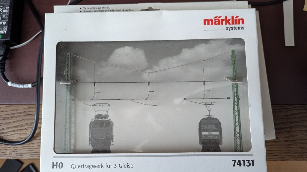 Märklin 74131 dwarsverbinding voor 3 sporen, Gebruikt, Gelijkstroom of Wisselstroom, Overige typen, Ophalen of Verzenden