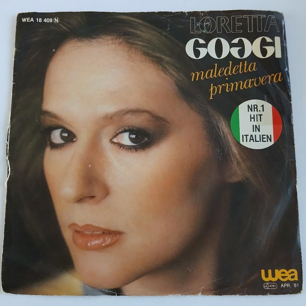 Loretta Goggi - Maledetta primavera, Ophalen of Verzenden, Gebruikt, Pop, Single