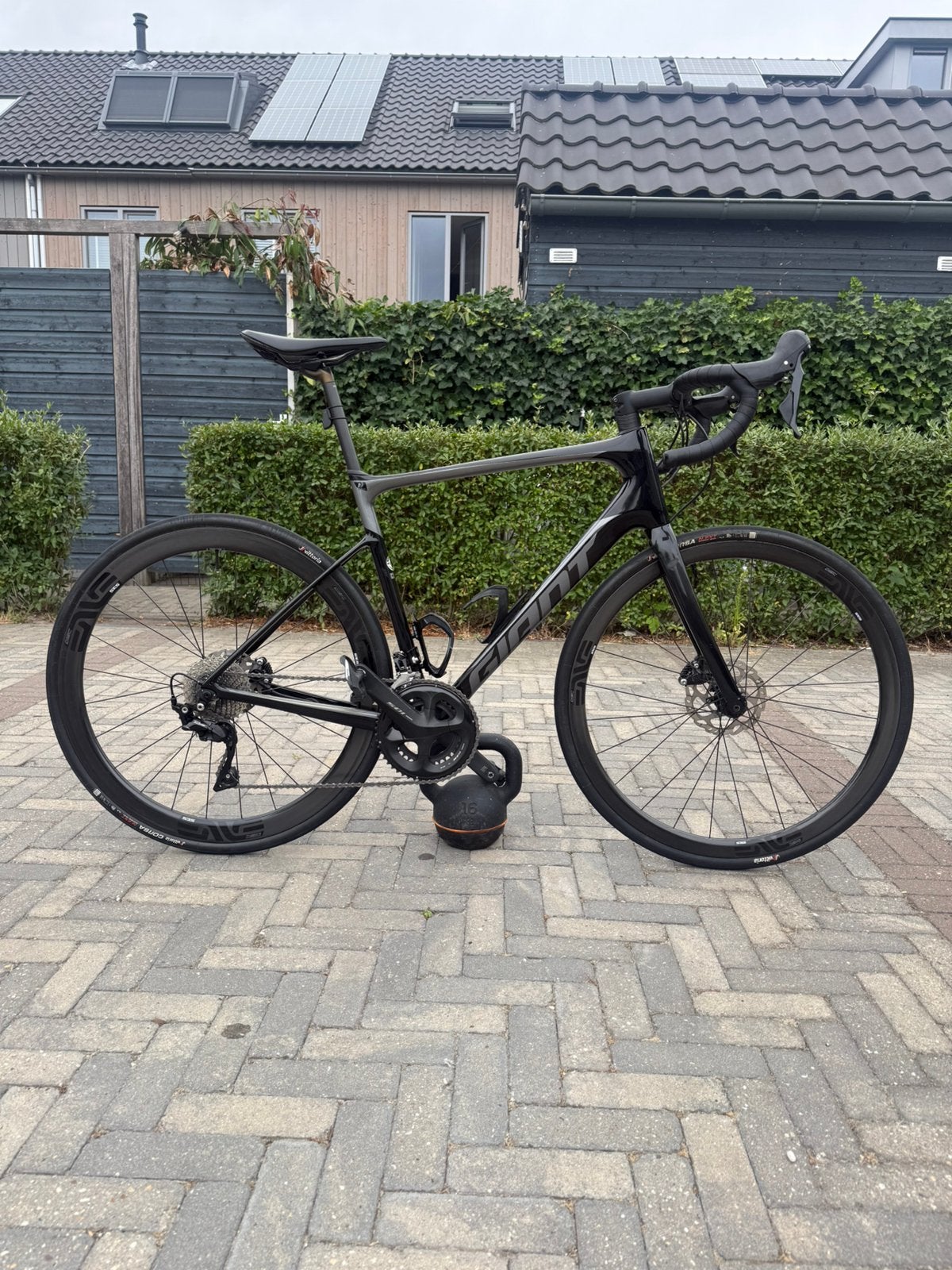 Giant Defy Advanced 2 Carbon M/L | ENVE SES | Shimano 105, Fietsen en Brommers, Ophalen, Gebruikt, Meer dan 20 versnellingen, Giant