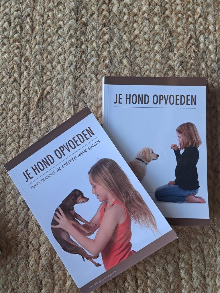 Je Hond Opvoeden - Puppy Training Boeken (2 stuks), Verzenden, Zo goed als nieuw, Honden