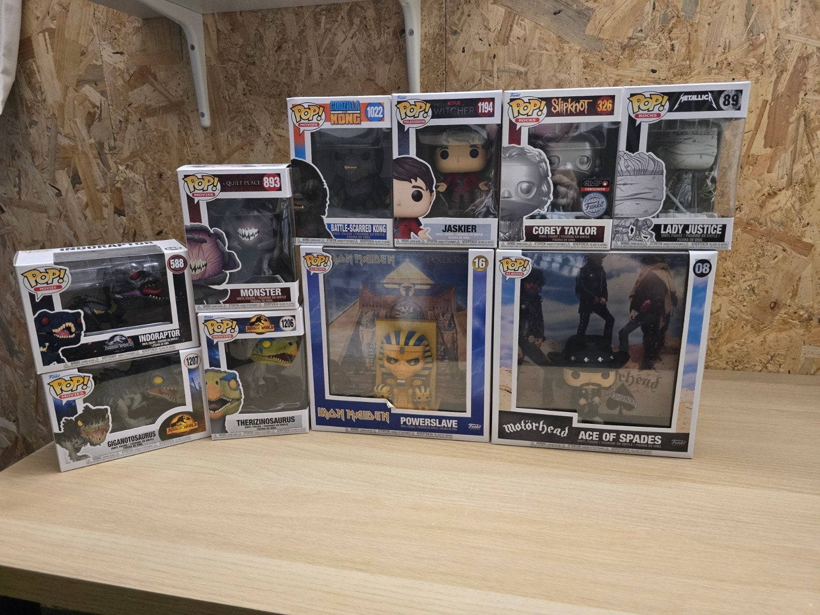 Funko pops, Ophalen, Gebruikt