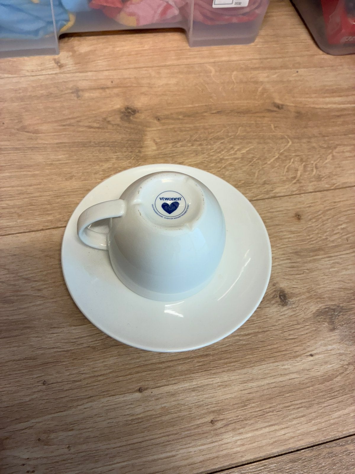 Vt wonen servies 6x kop en schotel, Ophalen, Overige typen, Zo goed als nieuw, Overige stijlen