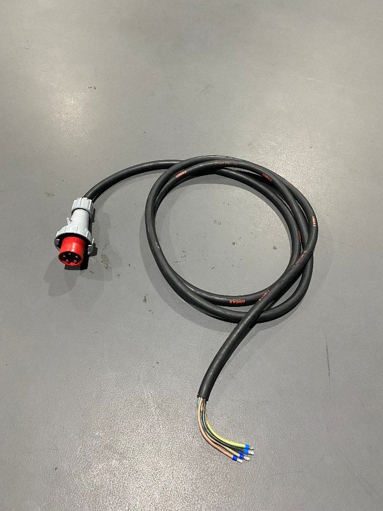 5m 63A kabel, Ophalen, Gebruikt, Apparatuur