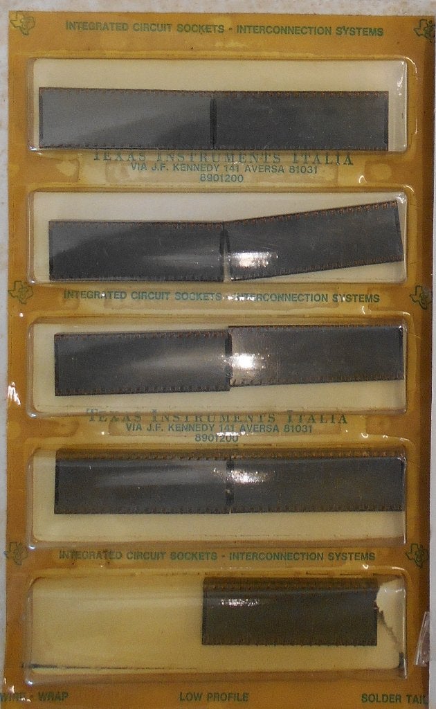 Texas Instruments DIP-socket NOS, Verzamelen, Ophalen, Computers en Rekenmachines