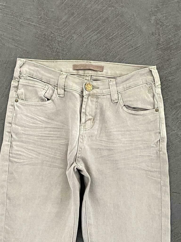 F464 Nieuw: jeans: Jade Twelve maat 25 =XS=32 broek beige, Kleding | Dames, Spijkerbroeken en Jeans, Jade Twelve, Overige kleuren