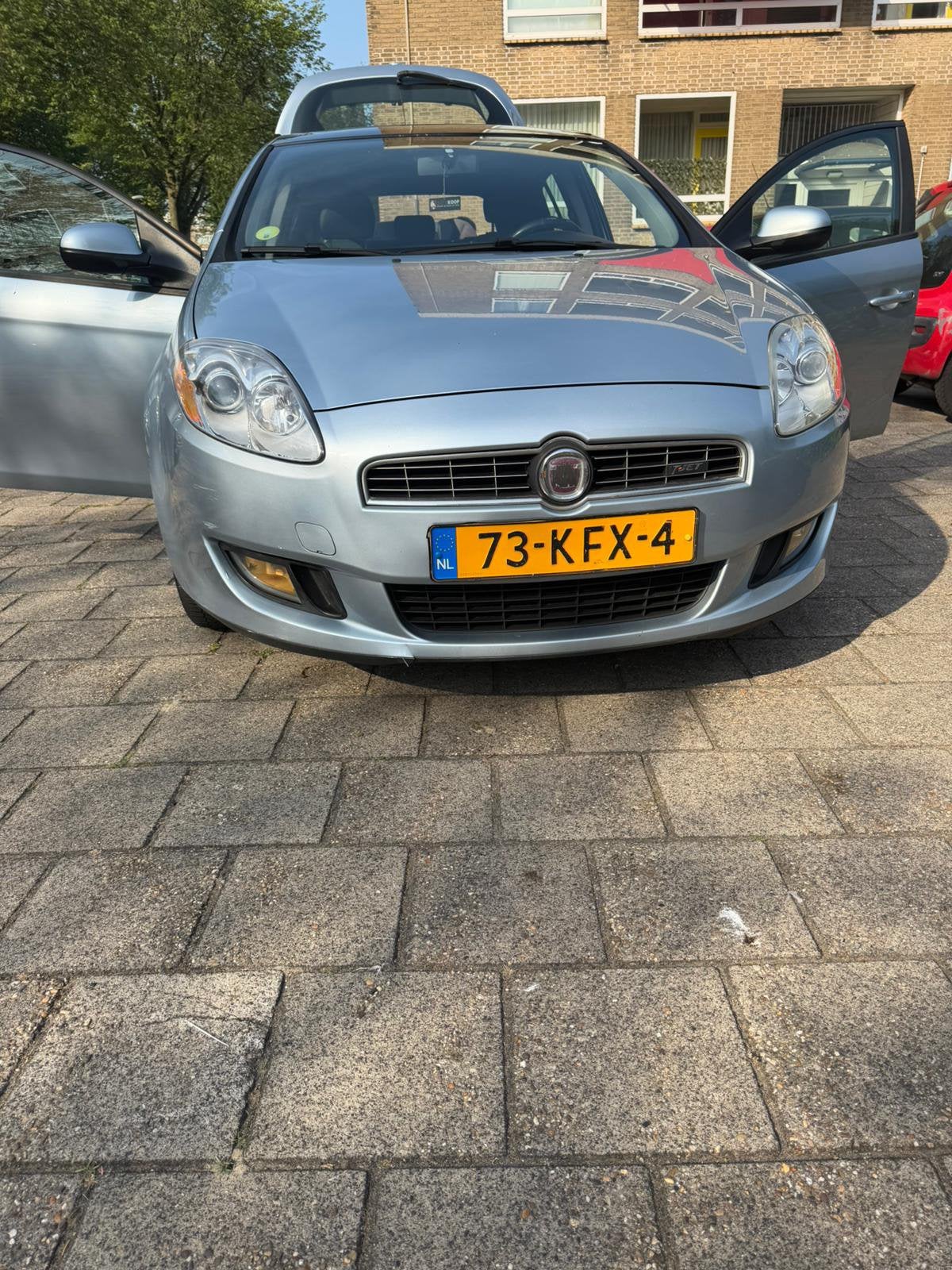 Fiat Bravo 1.4 16V 88KW 5DR 2009 Blauw, Voorwielaandrijving, Euro 5, Zwart, 4 cilinders