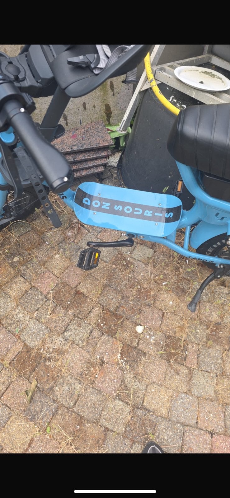 Don Souris E-bike met kinderzitje en windscherm, Overige merken, Gebruikt, Ophalen of Verzenden, Minder dan 47 cm