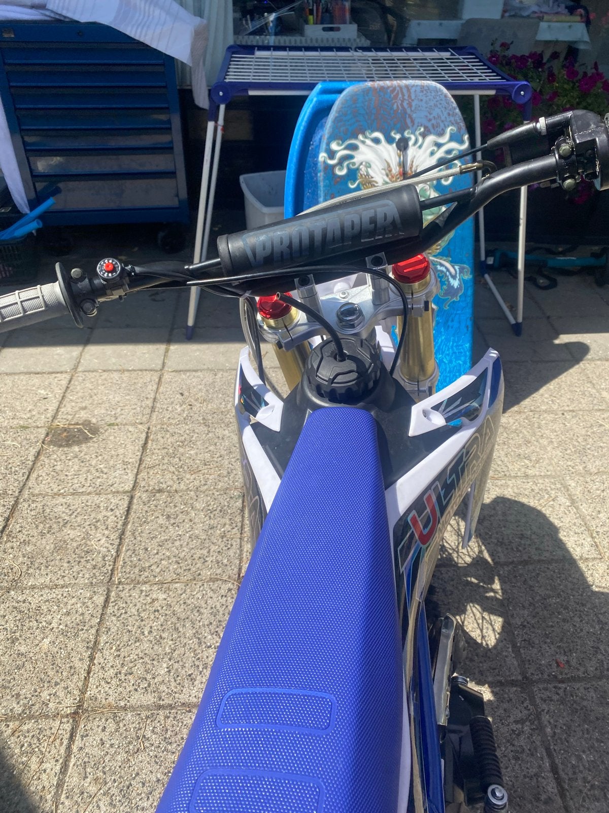 Crossmotor Ultra 125cc - Krachtige Dirtbike, Fietsen en Brommers, Brommers | Crossbrommers, Overige merken, Gebruikt, 4 versnellingen