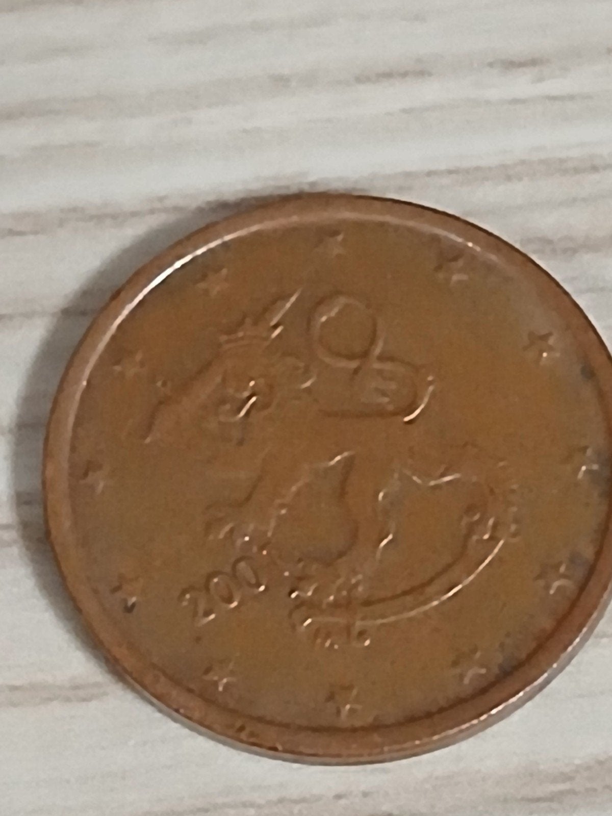 Zeldzame 5 cent munt uit Finland, 2001, Ophalen of Verzenden, Finland, 5 cent, Losse munt