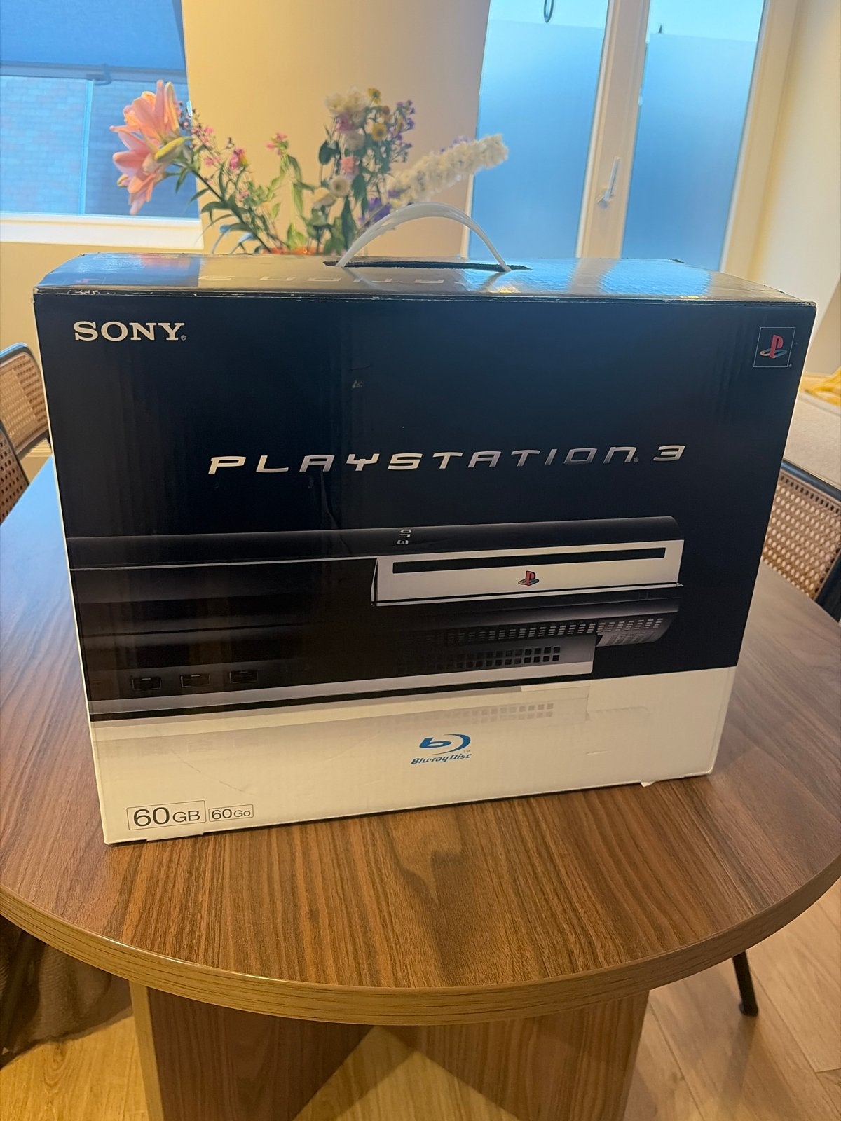 Sony PlayStation 3 (PS3) Phat 60GB met 2 controllers, Spelcomputers en Games, Spelcomputers | Sony PlayStation 3, Gebruikt, Phat