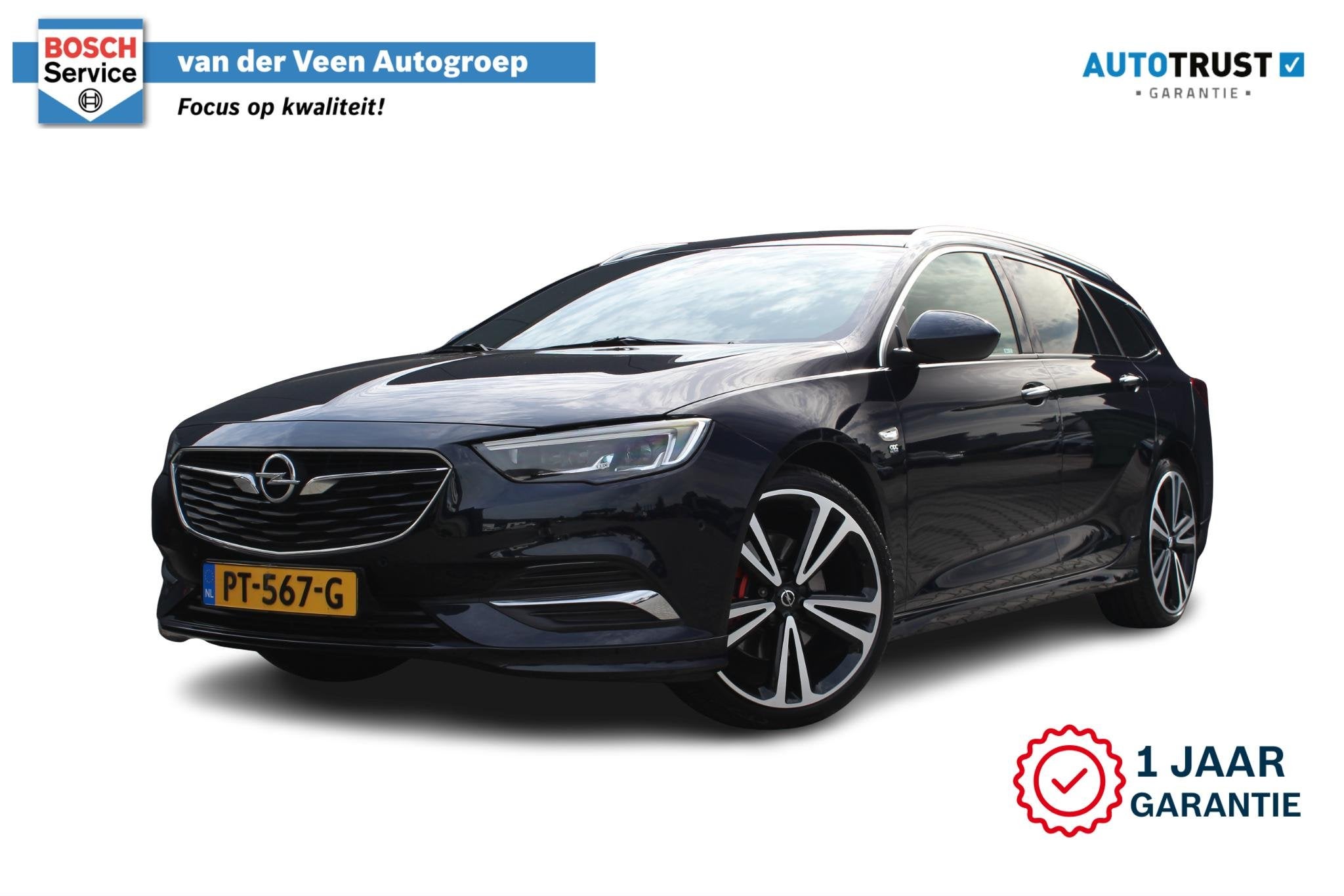 Opel Insignia Sports Tourer 1.5 Turbo Business Executive OPC, Voorwielaandrijving, Gebruikt, 4 cilinders, Blauw