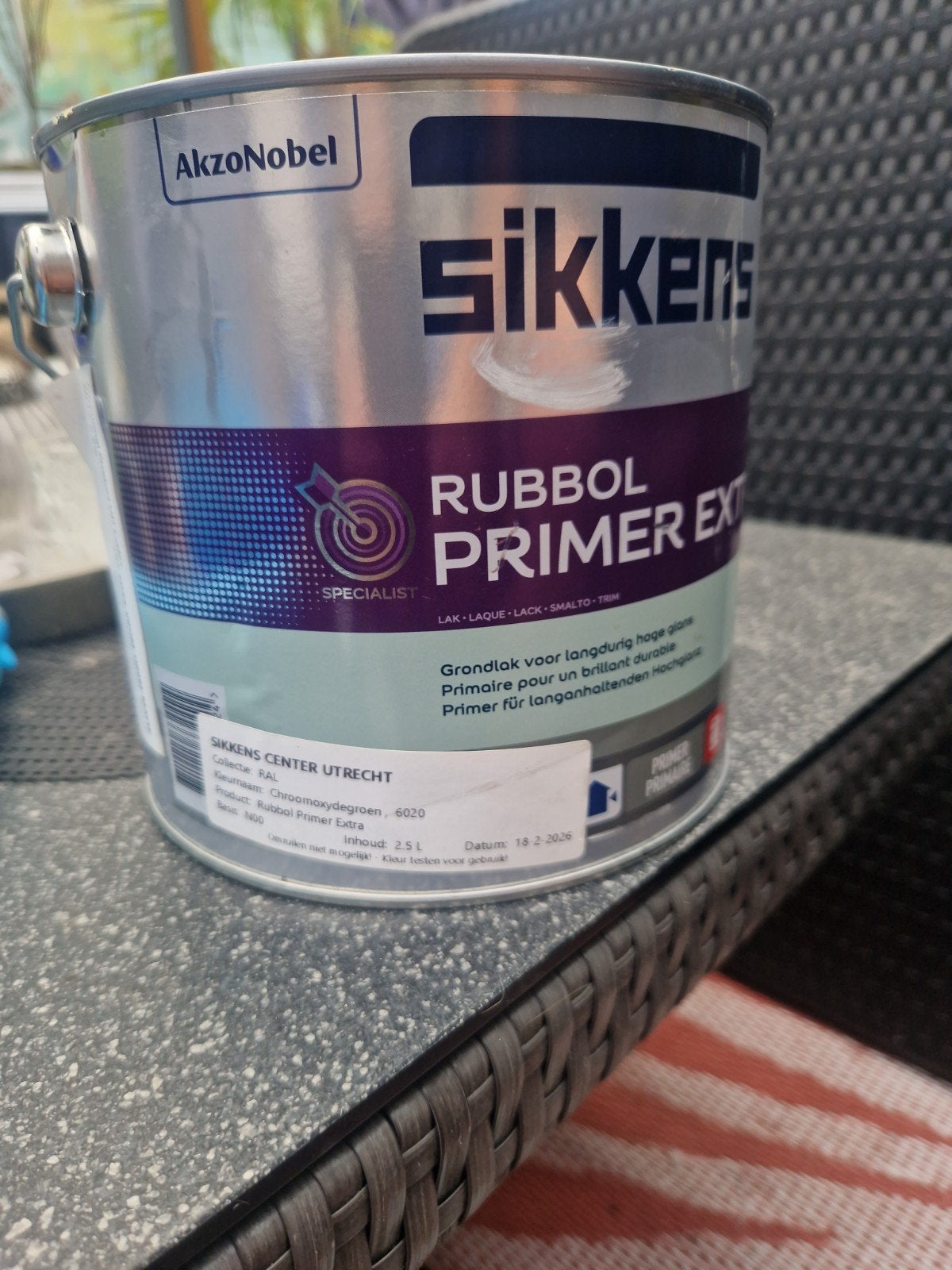 Sikkens Rubbol Primer Extra - Chroomoxydegroen 6020, Ophalen of Verzenden