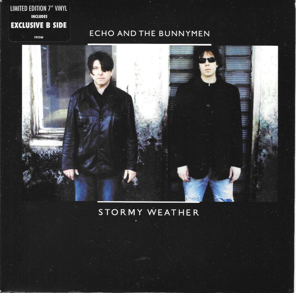 echo and the bunnymen/stormy weather-punk/new wave-ZELDZAAM, Limited edition, Verzenden, 7 inch, Zo goed als nieuw