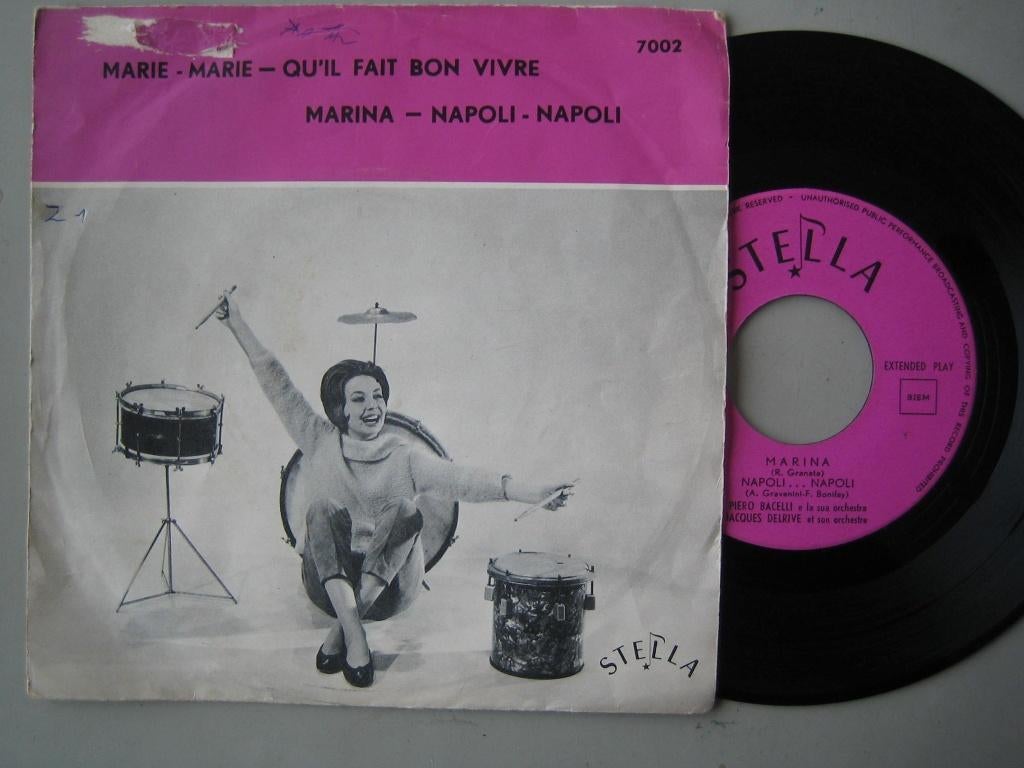 Marie-Marie - Qu' il fait bon vivre - Marina - Napoli_, Ophalen of Verzenden, Gebruikt, Pop