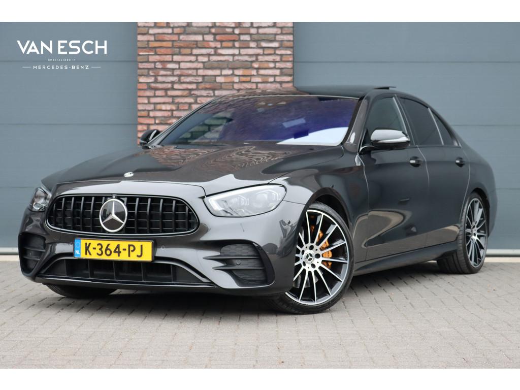 Mercedes-Benz E-Klasse 450 4MATIC Premium+ AMG Line | Luchtv, Auto's, Gebruikt, 368 pk, Automatische klimaatregeling, Bedrijf