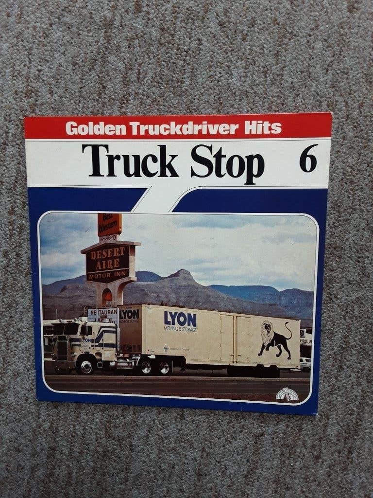 vinyl lp Truck Stop 6 golden truckdriver hits, Gebruikt, Originele persing, Ophalen of Verzenden, Levenslied of Smartlap