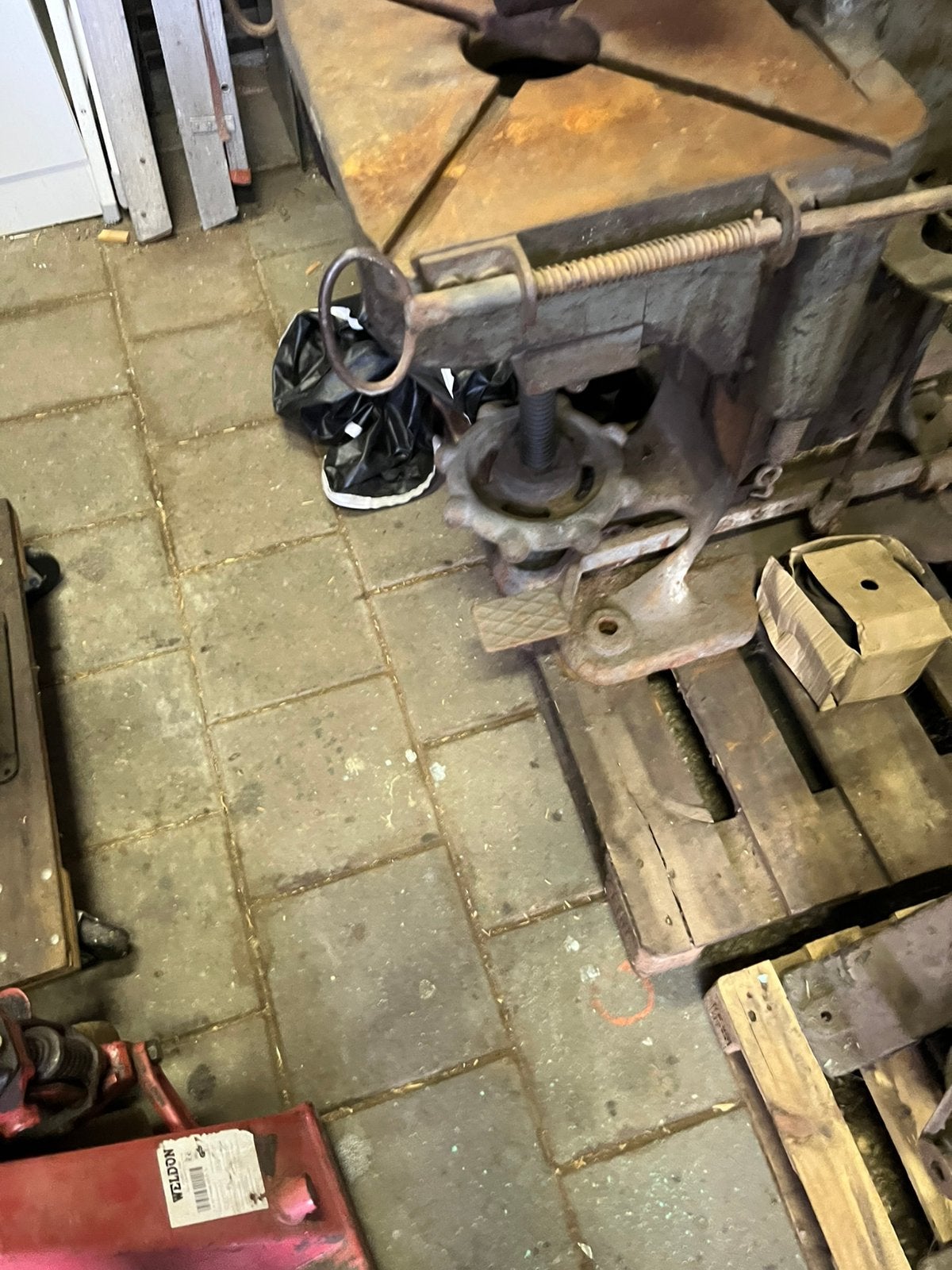 Werkende industriële mechanische excenterpers, Ophalen of Verzenden