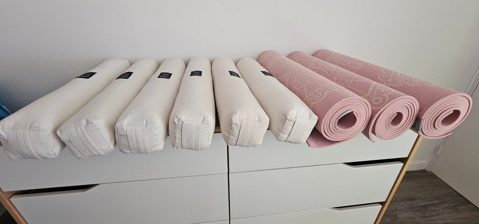 Yogitri Yoga Bolsters en Yogamatten - Zo goed als nieuw, Ophalen, Zo goed als nieuw, Yoga-accessoire