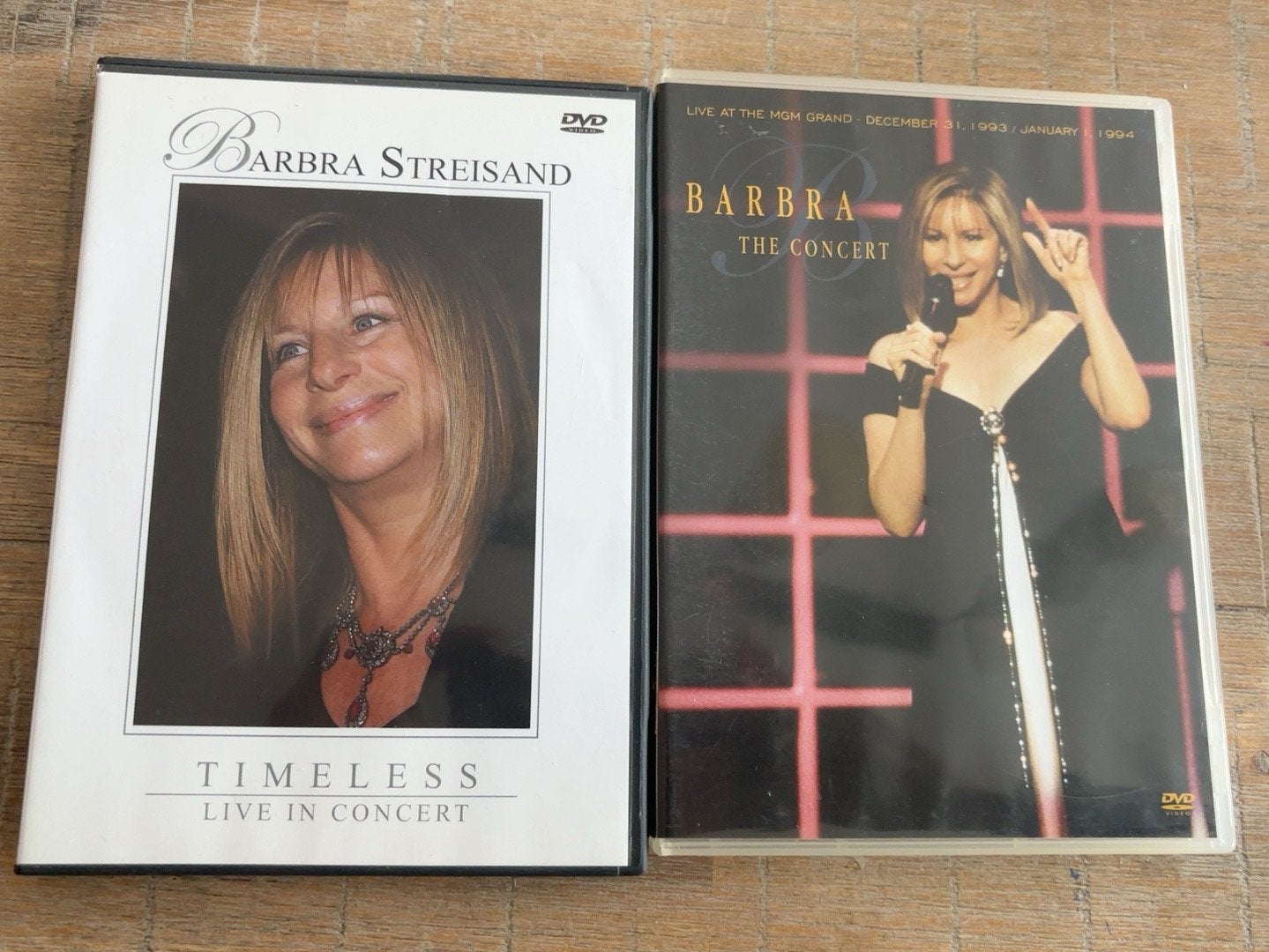 Barbra Streisand – 2 concert-dvd’s, Ophalen of Verzenden, Zo goed als nieuw