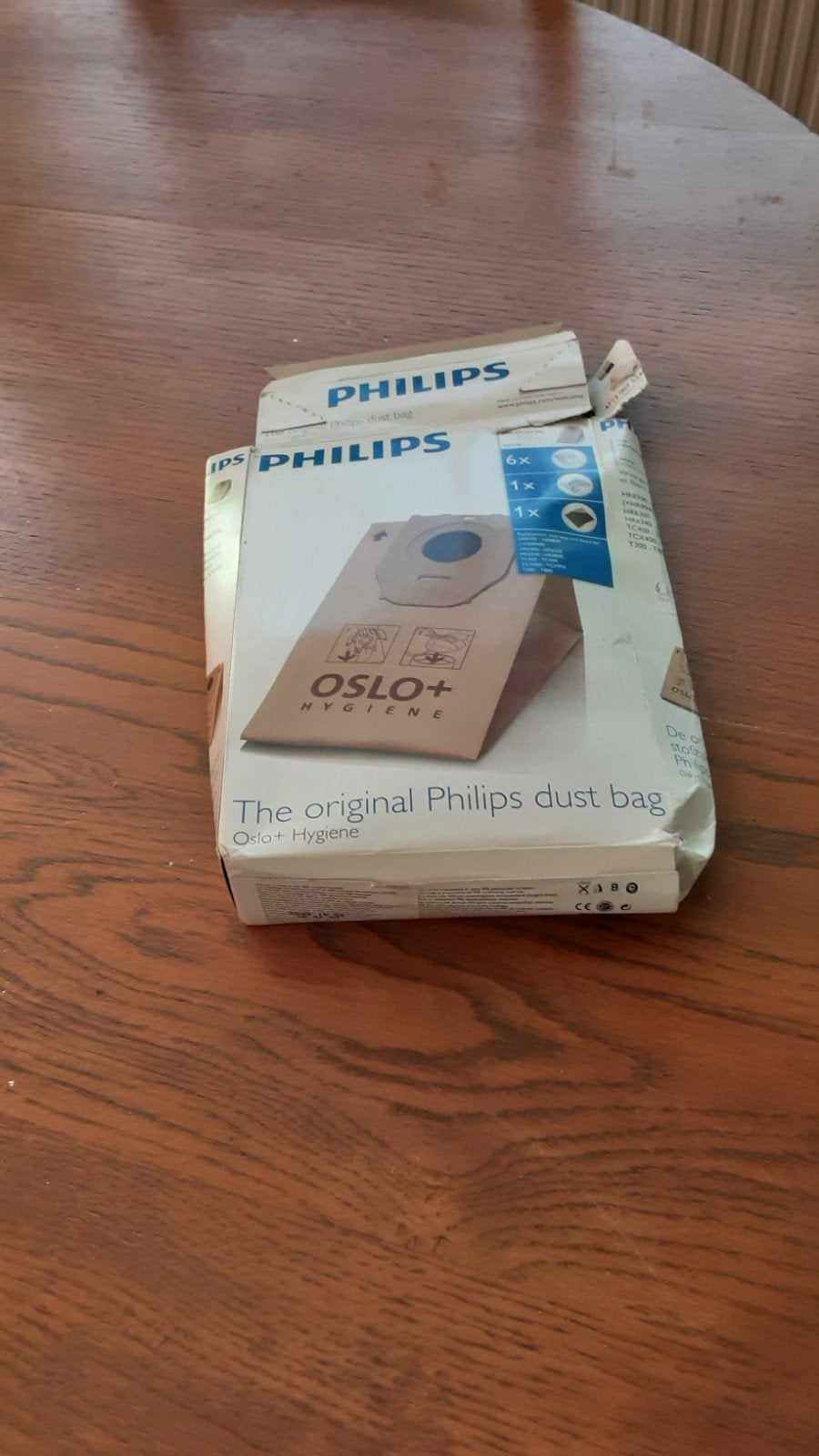5 nieuwe Philips stofzuigerzakken Oslo+, Ophalen of Verzenden
