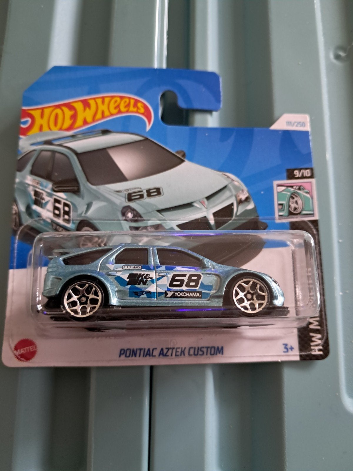 Hot Wheels Pontiac Aztek Custom blauw nieuw in verpakking, Ophalen of Verzenden, Nieuw, Auto