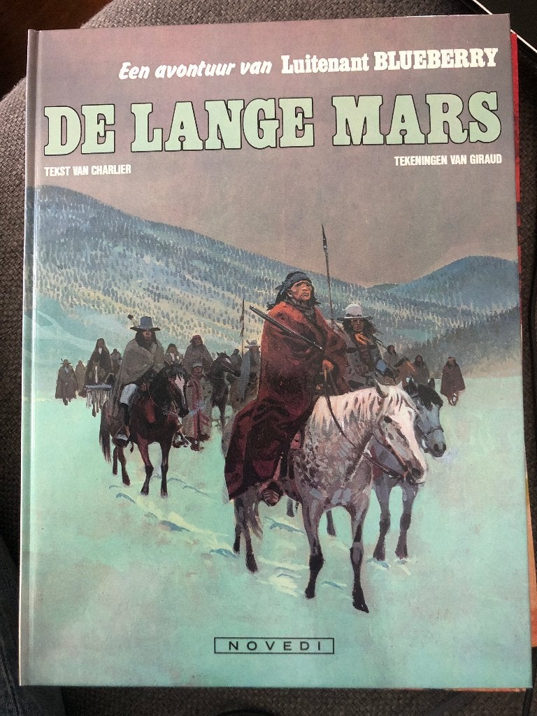 de lange mars blueberry hardcover k5, Boeken, Eén stripboek, Ophalen of Verzenden, Zo goed als nieuw