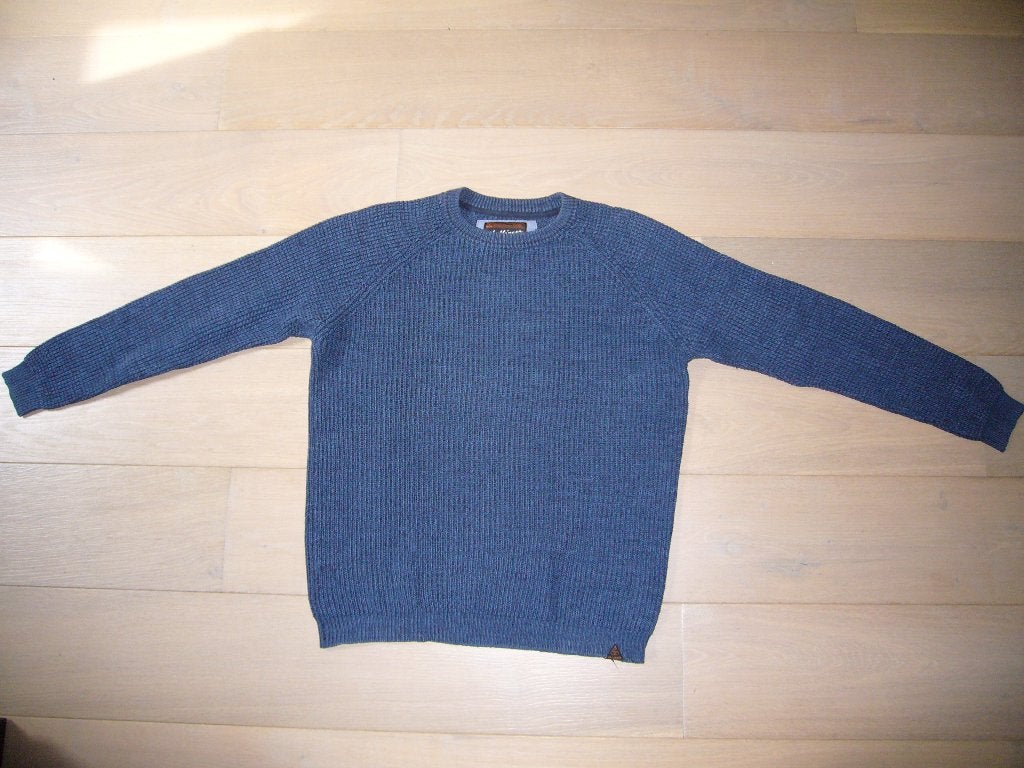 Trui gebreid - blauw - merk Hallinger- maat M - NIEUW, Kleding | Heren, Hallinger, Nieuw, Ophalen of Verzenden, Maat 48/50 (M)