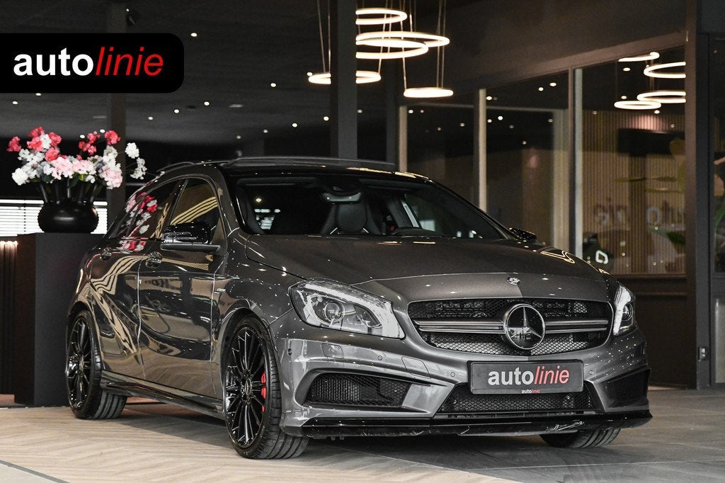 Mercedes-Benz A-klasse AMG 45 4MATIC, Schaalstoelen, Pano, M, Automaat, Gebruikt, 4 cilinders, Bedrijf