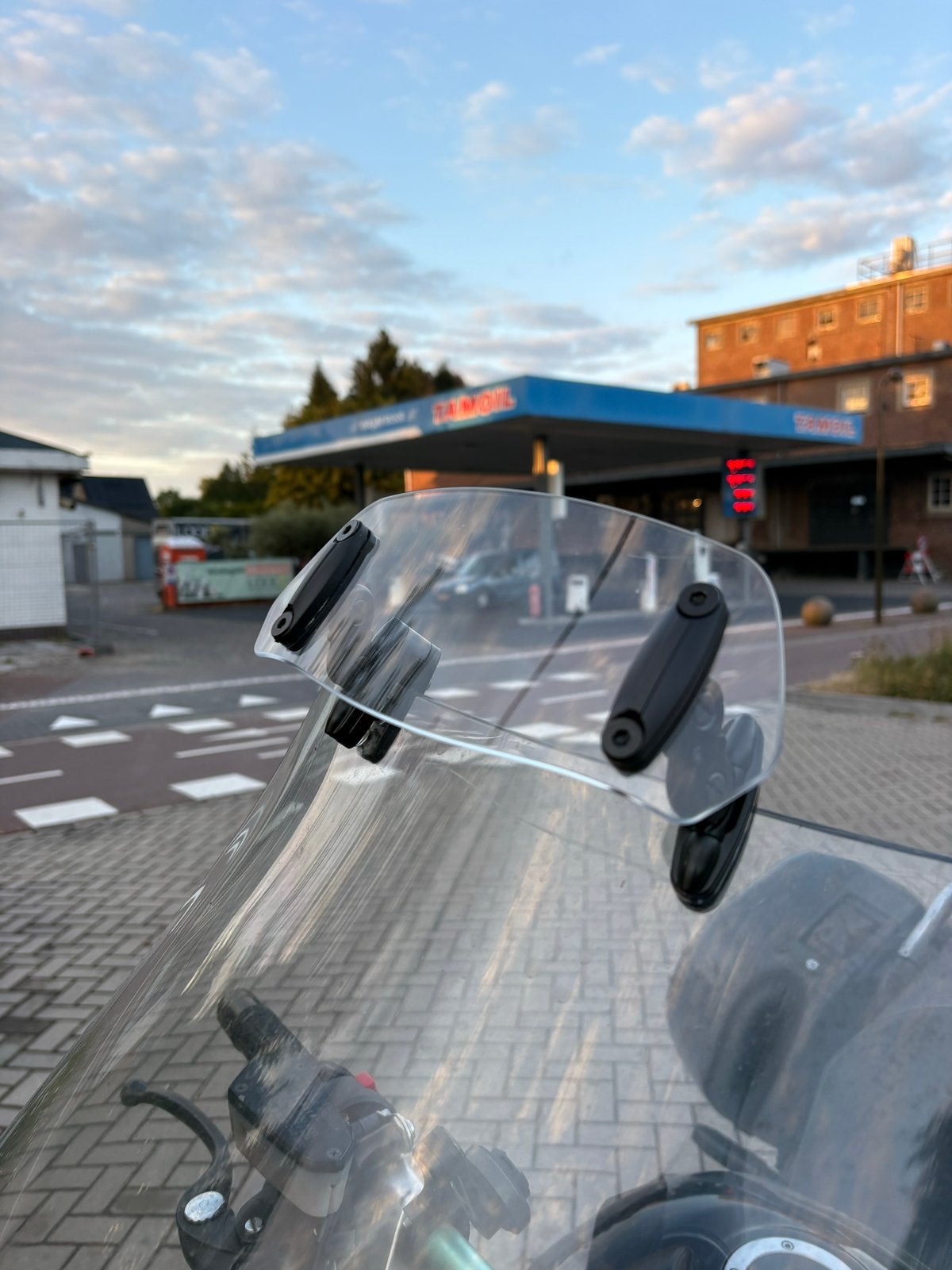Puig Spoiler Opzetruitje - Universeel Windscherm Verhoger, Motoren, Onderdelen | Overige, Ophalen, Gebruikt