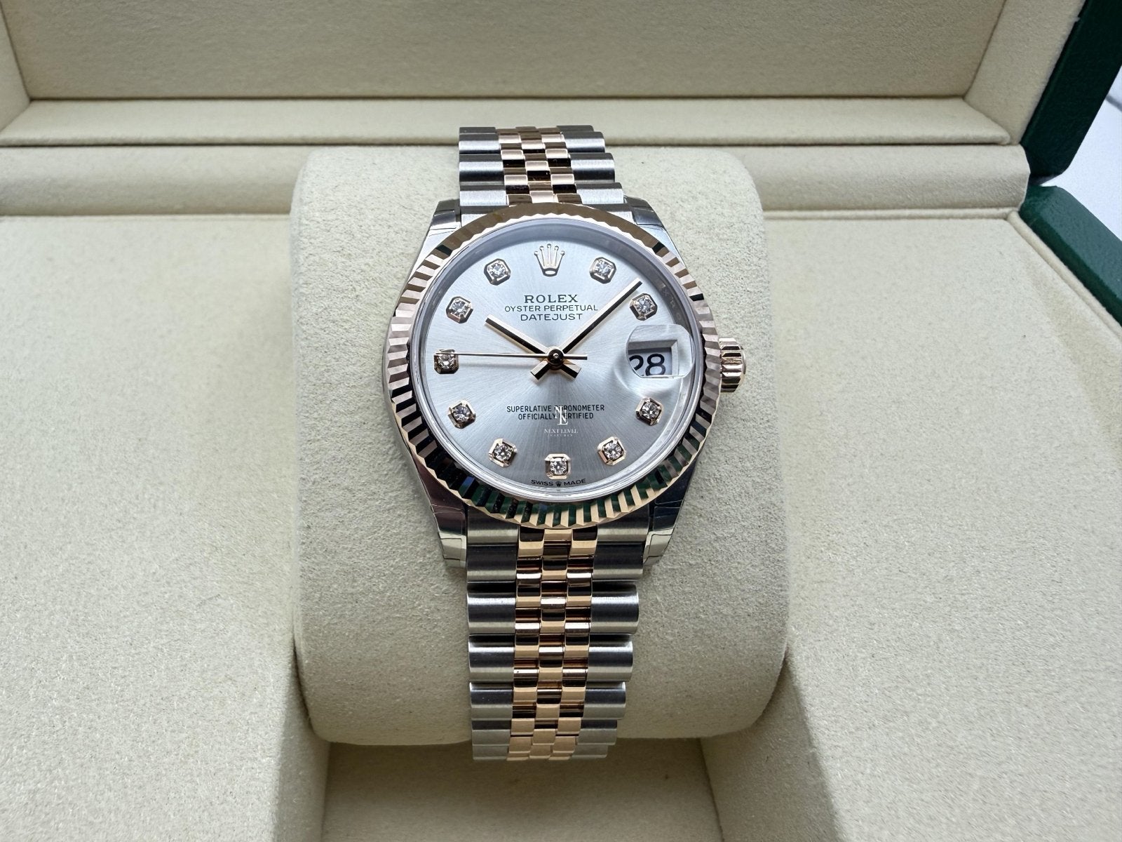 Rolex Datejust 31 | Diamantindices, Overige materialen, Rolex, Polshorloge, Nieuw