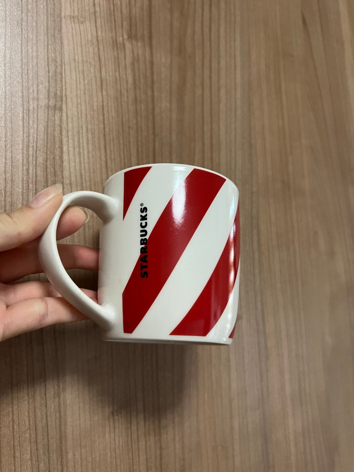 Starbucks Kerstmok - Rood/Wit gestreept (2 stuks), Meerkleurig, Ophalen of Verzenden, Zo goed als nieuw, Modern