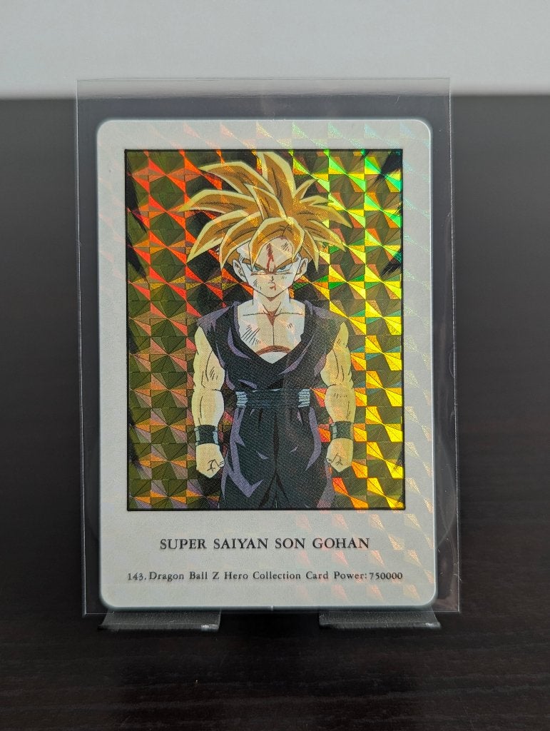 Dragonball Z - SSJ Gohan 143 - Hero Collection - 2000, Verzenden, Zo goed als nieuw, Losse kaart, Foil