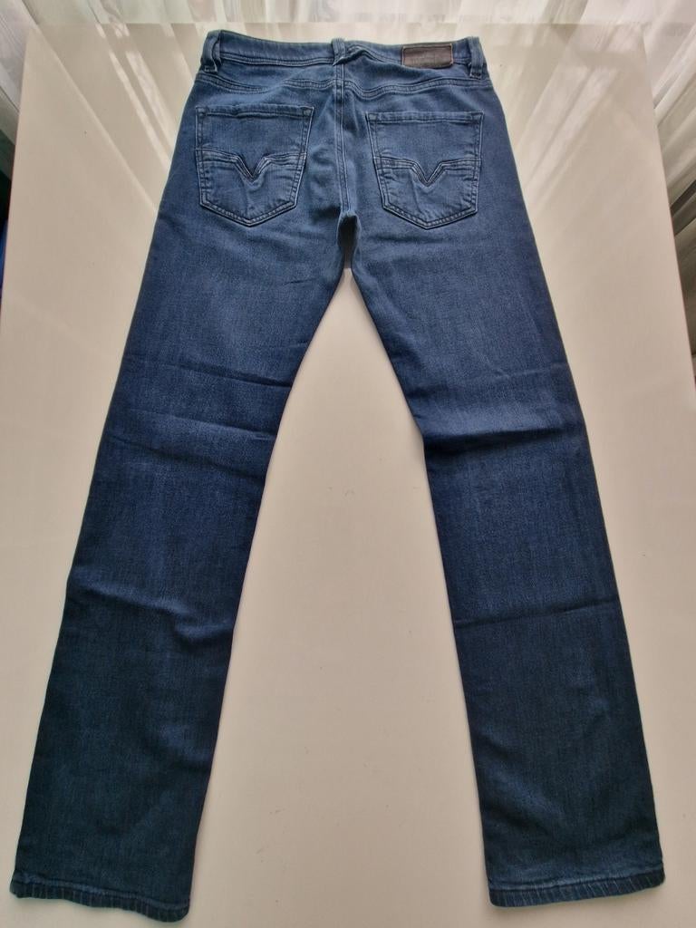 ZGAN CLASSIC DIESEL LARKEE STRAIGHT STRETCH JEANS SIZE 29/32, Blauw, W32 (confectie 46) of kleiner, Ophalen of Verzenden, Zo goed als nieuw